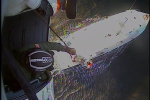 Coast Guard medevacs mariner 17 miles offshore VA/NC state line
