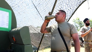 U.S. Army Reserve Soldiers with the 973rd Quartermaster Company Water Purification During WAREX 86-21-02