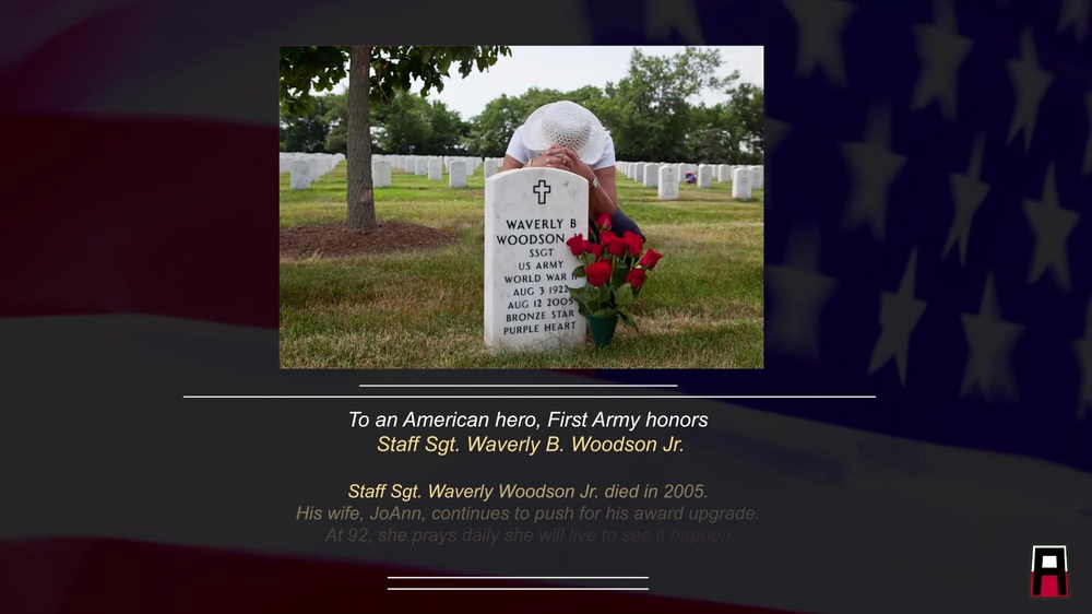 DVIDS - Video - First Army Honors Staff Sgt. Waverly Woodson Jr.