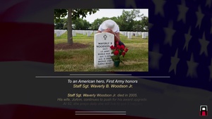 First Army Honors Staff Sgt. Waverly Woodson Jr.