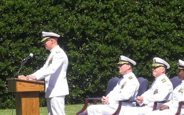 Naval Support Activity Washington Change of Command Ceremony
