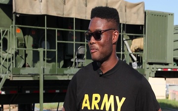 Interview with U.S. Army Reserve Spc. Quinten Howard 855th Quartermaster Company