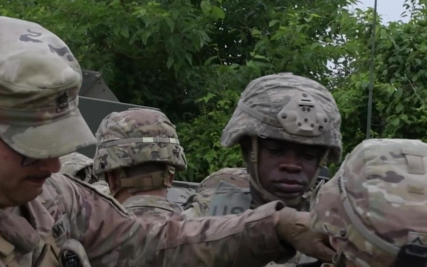 25th Transportation battalion live fire
