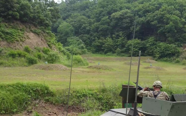 25th Transportation battalion convoy live fire: drone