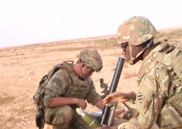 African Lion 2021 - 60mm Mortar Live Fire