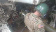 13B of the 138th FA BN during annual training