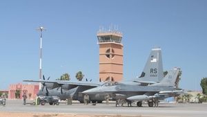 African Lion 21 - F-16 ACE Broll