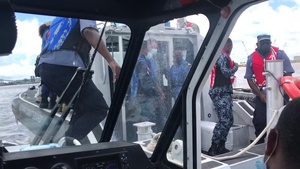 Maritime Pinching and Boarding Training at Tradewinds 2021