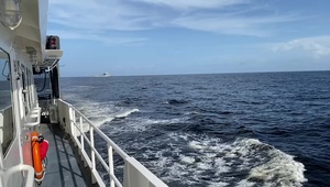 WILDCAT flyby of USCGC Winslow W. Griesser