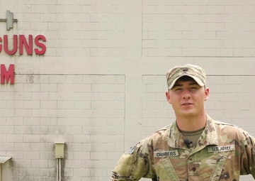 3rd Infantry Division Soldier shout-out to the Atlanta Braves