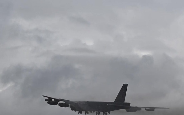 B52's return to Barksdale from BTF 21-3