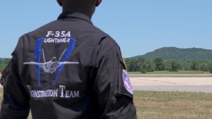 F-35A Demo Team Deke Slayton Airfest 2021