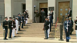 Joint Chiefs Chairman Hosts Honor Cordon for Israel Defense Forces Chief of the General Staff