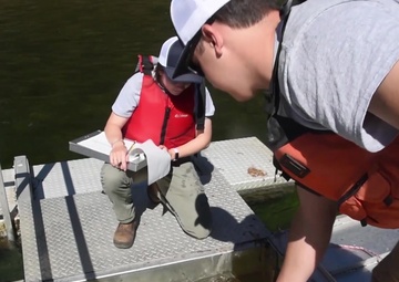 Corps operates screw traps