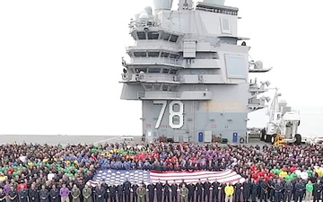 July 4th Shout-out USS Gerald R Ford