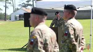 177th Armored Brigade Headquarters Company Change of Command
