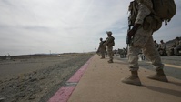 U.S. Marines take part in the new Annual Rifle Qualification at MCAGCC