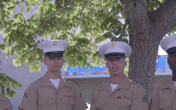 July 4th Shout-out 1st Marine Division Color Guard