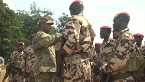 US and Tchad Troops Training