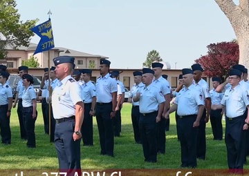 377 ABW Change of Command