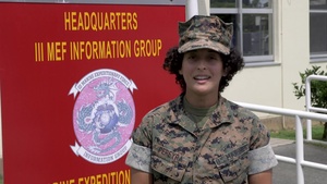 July 4th Shout-out Lance Cpl. Priscilla Pereyra