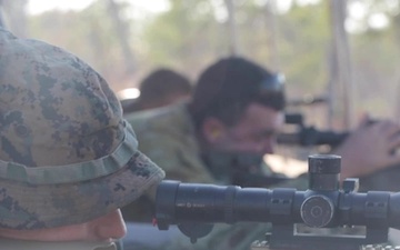 Exercise Southern Jackaroo: sniper range *B-Roll*