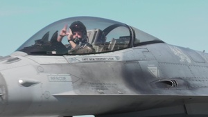 F-16’s from Shaw AFB train with Vermont Air National Guard
