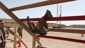 U.S. Army Central 2021 Best Warrior Competition Obstacle Course B-Roll