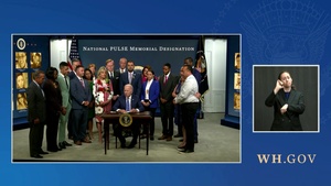 President Biden Signs H.R. 49, to Designate the National Pulse Memorial, Into Law