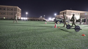 U.S. Army Central 2021 Best Warrior Competition PT Challenge