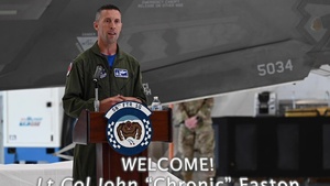 58th Fighter Squadron Change of Command