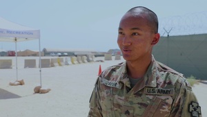 Sgt. Jason Javier's U.S. Army Central 2021 Best Warrior Competition Interview