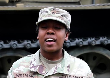 1st Cavalry Division Forward Soldiers Give Shout Outs for 4th of July