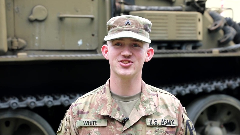 1st Cavalry Division Forward Soldiers Give Shout Outs for 4th of July