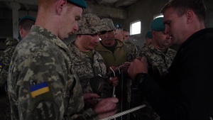 U.S. Marines begin CRRC instruction with Ukrainian Marines