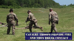 3rd Squadron, 71st Cavalry Live Fire and Battlefield Circulation