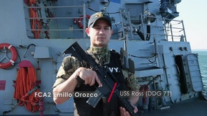 Sailors Send Greetings from Ukraine During Exercise Sea Breeze