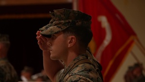 CLR-3 Conducts Change of Command Ceremony