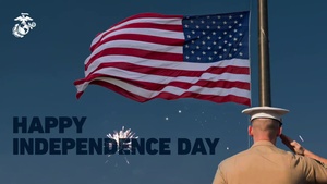 The Marine Corps celebrates the 245th Independence Day