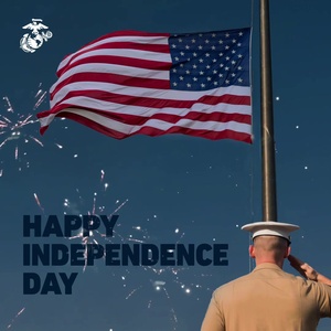 The Marine Corps celebrates the 245th Independence Day