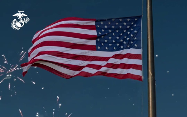 The Marine Corps celebrates the 245th Independence Day