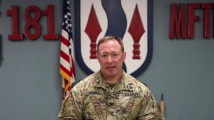 COL Hughes Welcome Message