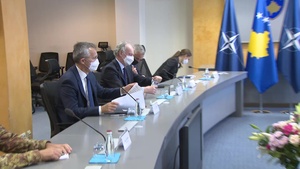 NATO Secretary General visits Kosovo: bilateral meeting with Albin Kurti