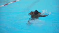 U.S. Marines with 3d LSB conduct a Pool Bash Competition