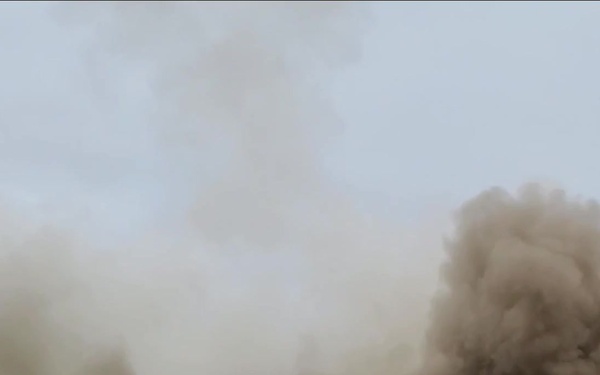 A Japan Ground Self-Defense Force Multiple Launch Rocket System with Northern Army conducts live fire at Yausubetsu Training Area June 29