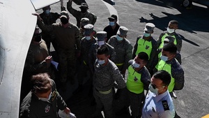 COLAF Bomberos work to keep USAF F-16s safe at Relampago VI