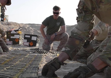 Red, white, BOOM; Explosive Ordnance Disposal Flight conducts controlled blasts