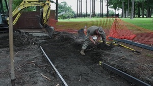 4th Civil Engineer Squadron heavy equipment operators