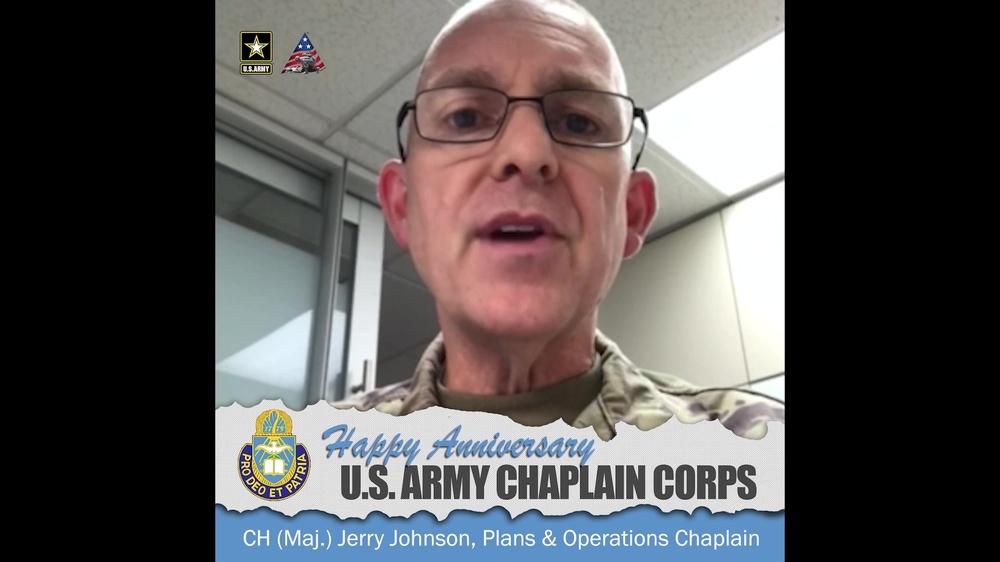 DVIDS - Video - Chaplain Corps Anniversary – Ch. (Maj.) Jerry Johnson