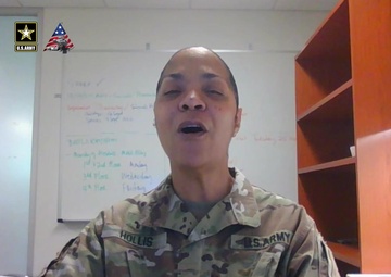 Chaplain Corps Anniversary – Ch. (Lt. Col.) Grace Hollis